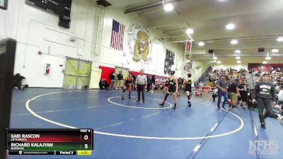 120 lbs Quarterfinal - Nathan Carrillo, St John Bosco vs Seth Delgado, Chaffey