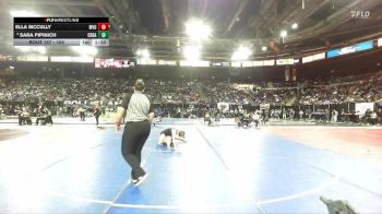 100 lbs Champ. Round 2 - Sara Pipinich, Caldera vs Ella McCully, Mtn View Oregon