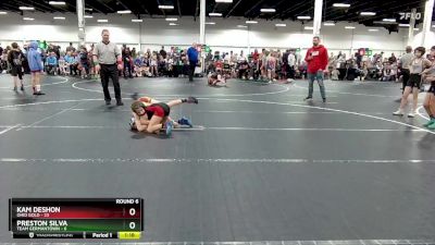 72 lbs Round 6 (8 Team) - Kam Deshon, Ohio Gold vs Preston Silva, Team Germantown