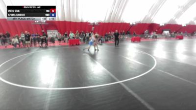 132 lbs 5th Place Match - Obie Vee, Weigh In Club vs Kivin Juresh, Whitehall Wrestling Club