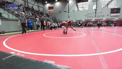 84-88 lbs Quarterfinal - King Robinson, HURRICANE WRESTLING ACADEMY vs COLE PETERSON, Warhorse Wrestling Club