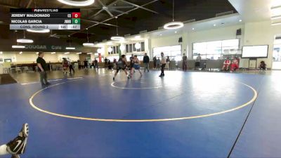 285 lbs Cons. Round 2 - Jeremy Maldonado, Canyon Springs vs Nicolas Garcia, JW North B