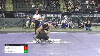 197 lbs Consolation - J.T. Brown, Army West Point vs Lucas Davison, Northwestern