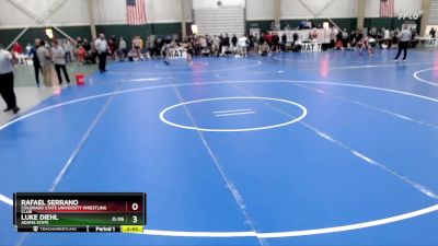 165 lbs Cons. Round 3 - Luke Diehl, Adams State vs Rafael Serrano, Colorado State University Wrestling Club