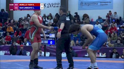 80 kg Cole Han Lindemyer, USA vs Rommel Murillo Yuen, MEX