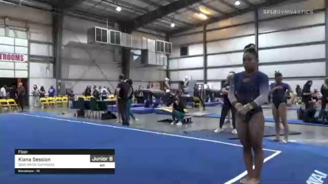 Kiana Session - Floor, Gold Medal Gymnastic - 2021 Region 1 Women's Championships