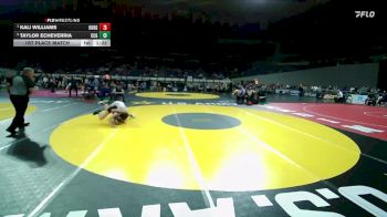 4A/3A/2A/1A Girls 130 1st Place Match - Kali Williams, Oakridge Girls vs Taylor Echeverria, Crook County Girls