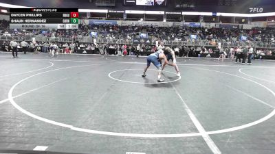 174 lbs Round Of 16 - Daycen Phillips, Rogue Warrior vs Shaun Hernandez, Cornerstone Warriors Wrestling Club