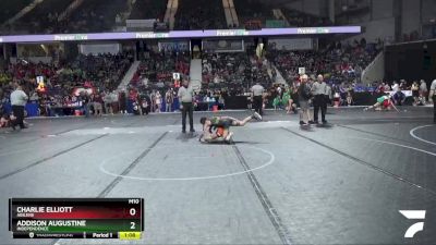 97 lbs Semifinal - Addison Augustine, Independence vs Charlie Elliott, Abilene