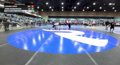 184 lbs Round Of 16 - Lusiano Lopez, Clackamas vs Owen Gudmundson, Simon Fraser
