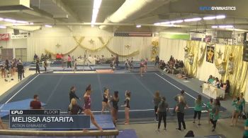 Melissa Astarita - Floor, Action Gymnastic - 2018 Parkettes Invitational