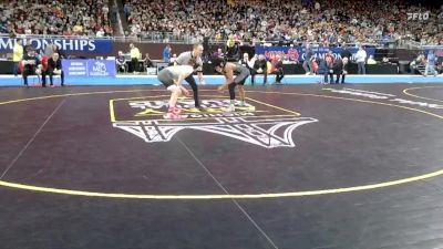 D4-132 lbs 1st Place Match - Nicholas Sorrow, Hudson vs Andrew Frazier, Riverview Gabriel Richard