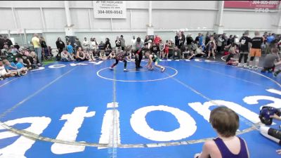 66 lbs Round Robin 2 - Hendrix Evans, Ohio Gold-Yth vs Joey Anderson, Ground Zero MMA-YTH