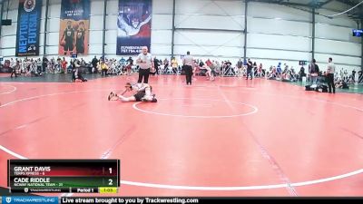 92 lbs Rd# 4- 2:00pm Friday Final Pool - Grant Davis, Terps Xpress vs Cade Riddle, NCWAY National Team
