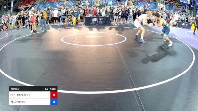 165 lbs Rnd Of 128 - Kaden Parker, AZ vs Nicolas Olvera, IL