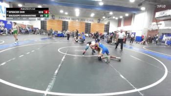 138 lbs Cons. Round 4 - Maligaspe Karunarathne, Sierra Vista vs Spencer Ohr, Westminster
