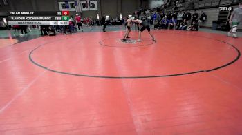 144 lbs Quarterfinal - Landen Kocher-munoz, Washburn Rural vs Calan Manley, Stillwater