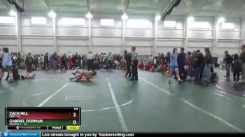 115 lbs Finals (2 Team) - Gabriel Dorman, Revival Y vs Zach Hill, OMP