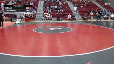 175 lbs Cons. Semi - Mac Hall, East Idaho Elite Wrestling Club vs Luke Sarich, Weiser Wrestling Club