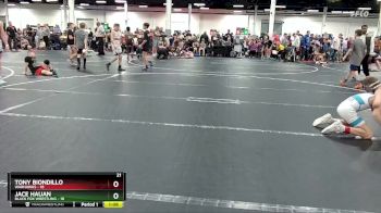 80 lbs Round 3 (8 Team) - Tony Biondillo, Warhawks vs Jace Hauan, Black Fox Wrestling