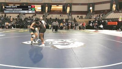 170 lbs Cons. Round 1 - Katerin Cifuentes, Carver A&T vs Mame Gueye, Milford Mill Academy