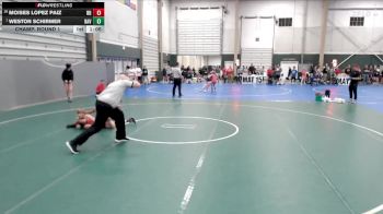 113 lbs Champ. Round 1 - Weston Schirmer, Ravenna vs Moises Lopez Paiz, BV Bison