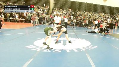 102-I lbs Consi Of 32 #2 - Nolan Slatton, Prime Wrestling Club vs Anthony Saindon, Colonial Pride