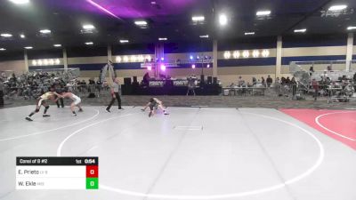 78 lbs Consi Of 8 #2 - Elijah Prieto, LV Bears WC vs Weston Ekle, Mid Valley Wr Ac