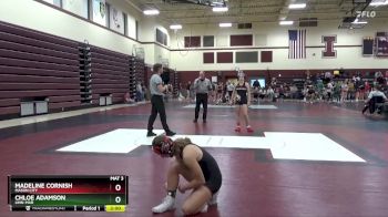 JV-4 lbs Round 2 - Madeline Cornish, Mason City vs Chloe Adamson, Linn-Mar