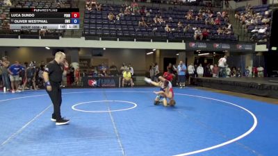 82 lbs Cons. Rd Of 16 - Luca Sundo, Pennsylvania vs Oliver Westphal, Sabertooth Wrestling Club