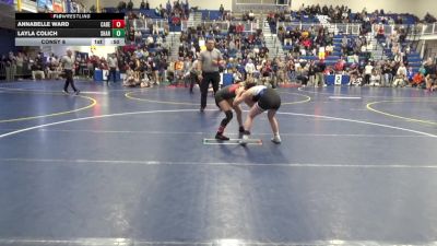 106 lbs Consy 6 - Annabelle Ward, Cabell MIdland-WV vs Layla Colich, Sharpsville