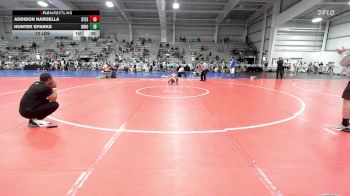 70 lbs Rr Rnd 1 - Addison Nardella, Steel Hunt Savages vs Hunter Sparks, Ohio Titan Scarlet