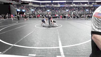 75 lbs Consolation - Samuel King, Rogersville Wrestling Club vs Beckett Bloomer, Wichita Wrestling Club
