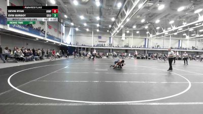 133 lbs Round Of 32 - Devin Ryan, Army-West Point vs Evin Gursoy, Columbia - Unattached