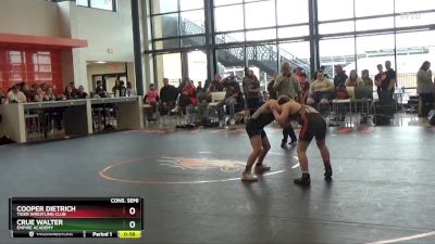 B-22 lbs Cons. Semi - Cooper Dietrich, Tiger Wrestling Club vs Crue Walter, Empire Academy