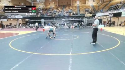 165 lbs Semifinal - Dallas Porter, Adams State vs William Alvarado, Colorado Mesa