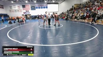 285 lbs Semifinal - Christian Reilly, Hulett vs Kingston Hanson, Thunder Basin