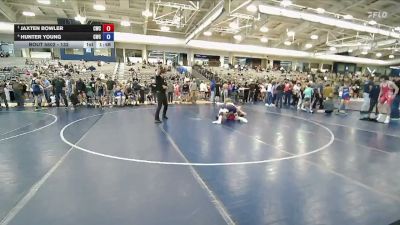 132 lbs Semifinal - Jaxten Bowler, Champions Wrestling Club vs Hunter Young, Champions Wrestling Club