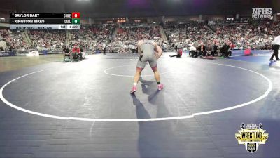 B5A-165 lbs 1st Place Match - Kingston Sikes, Carl Albert vs Baylor Bart, Coweta