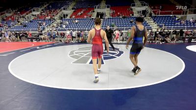 144 lbs Rnd Of 64 - Colten Stevens, IN vs Monty Hall, OK