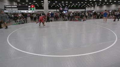 157 lbs Champ. Rd Of 32 - Coehn Weber, Izzy Style Wrestling vs Gavin Hoerr, Izzy Style Wrestling