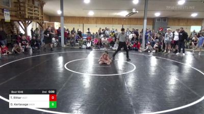 Consi Of 8 #1 - Teain Ritter, Vestal vs Oliver Kerlavage, Shenandoah