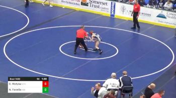 87 lbs 3rd Place - Davis Motyka, Wyoming Vly West vs Nico Fanella, Indiana