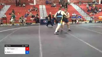 130 kg Semifinal - Lee Herrington, Nebraska Golden Eagles Wrestling Club vs Brandon Metz, Bison Wrestling Club