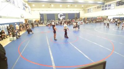 120 lbs Champ. Round 2 - Abigail Sandoval, North Torrance vs Alejandra Suarez, South Hills High School Wrestl