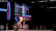 Wes Kitts (USA, 105) Sets New American Record Snatch With This 176kg Lift