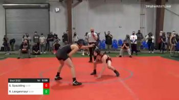 120 lbs Consolation - Sammy Spaulding, Underground vs Ryan Langenmayr, Scorpions