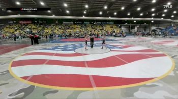 55 lbs Cons. Round 4 - Dawson Colwell, Gordon/Rushville vs Samson Unruh, American Outlaws Wrestling