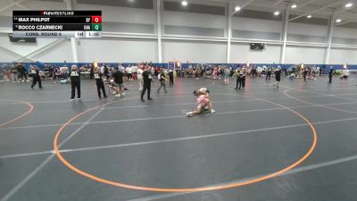132 lbs Cons. Round 9 - Rocco Czarnecki, Unattached vs Max Philpot, Unattached