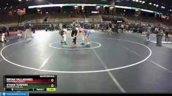 120 lbs Quarterfinal - Ethan Vugman, Bartram Trail H.S. vs Bryan Valladares, Oglethorpe County